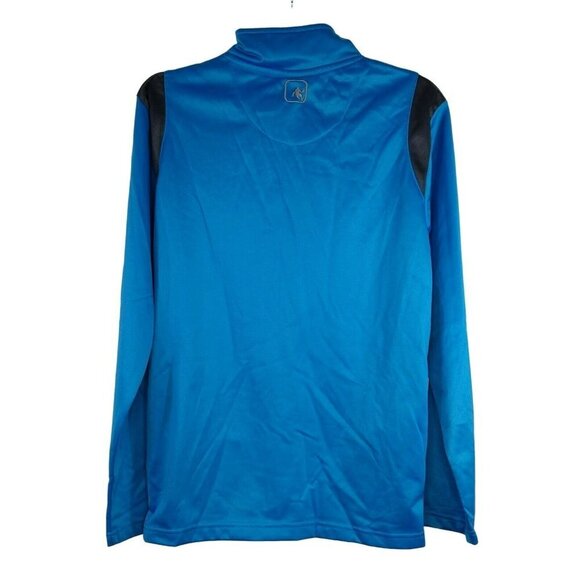 And1 Athletic Full Zip Jacket Track Basketball Men Size S Blue Gray Long Sleeve - Picture 4 of 9